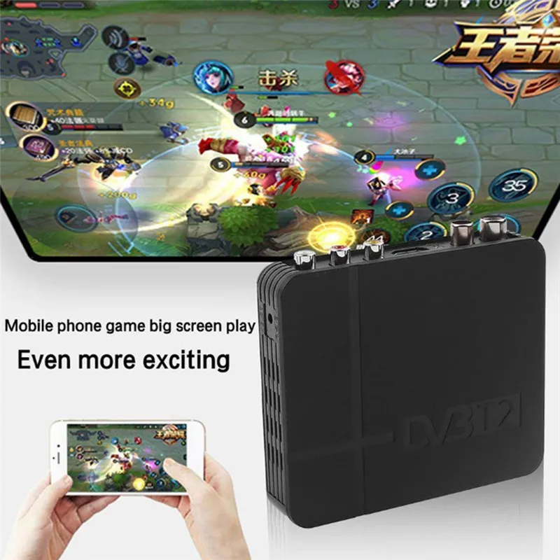 

TV box DVB T2 Digital TV Terrestrial Receiver DVB-T2 MPEG-2/-4 H.264 Support HDMI Set Top Box For Europe