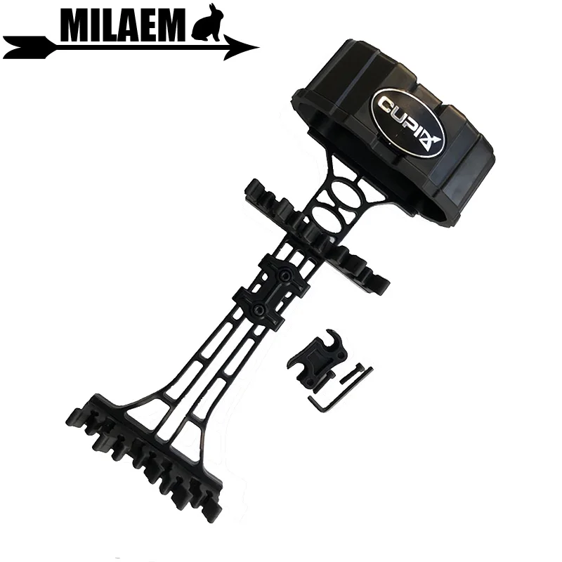 

1pc Archery Arrow Quiver Holder Quick Release Box Can Hold 5pcs Arrow Hunting Accessory