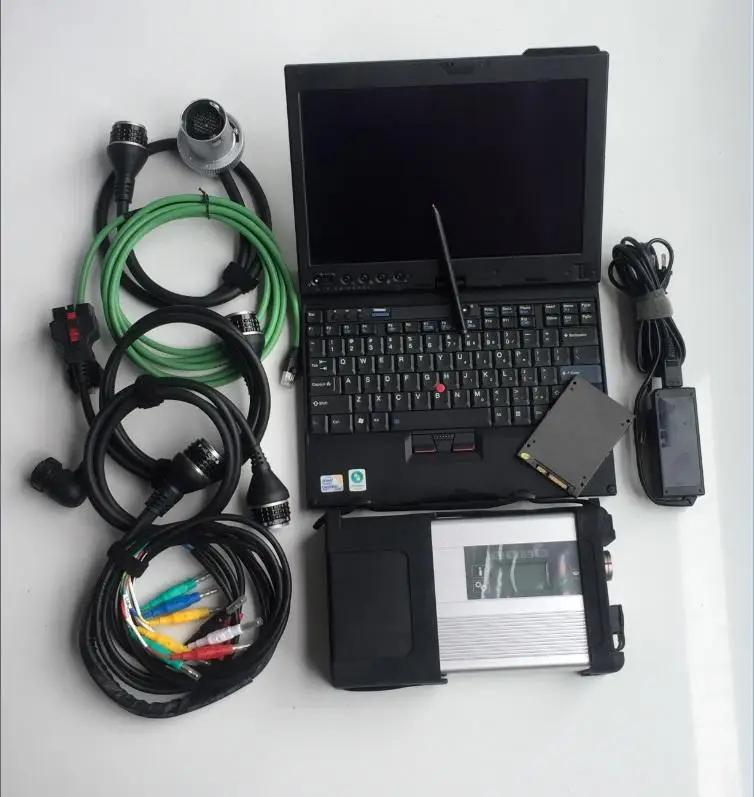 Ноутбук Super Mb Star c5 x201t I7 4G / 8G для Lenovo Thinkpad Tablet диагностический инструмент
