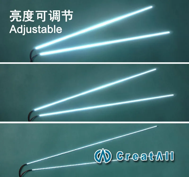 Free shipping 20pcs 20.1'' W 455mm Adjustable brightness led backlight strip kit Update 20.1inch wide LCD CCFL to LED |