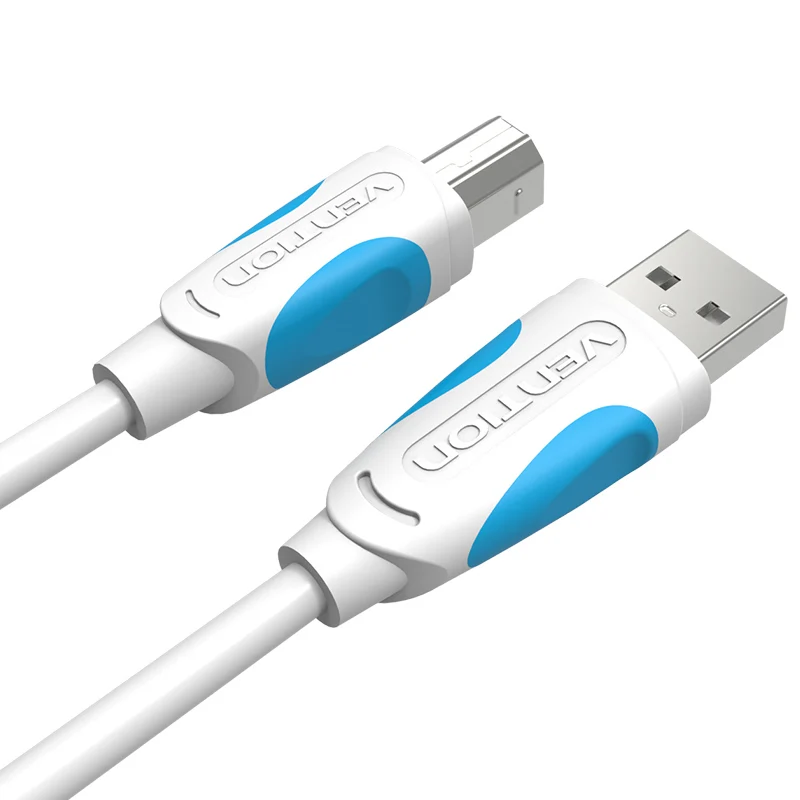Vention usb кабель для принтера высокоскоростной A-B папа-папа usb кабель для принтера Синхронизация данных для 3d принтера этикеток lenovo 1 м 2 м 3 м