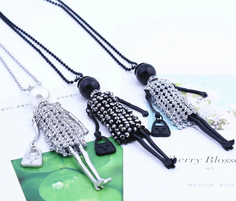 Кукольное ожерелье с кулоном HOCOLE распродажа ювелирных изделий очаровательное