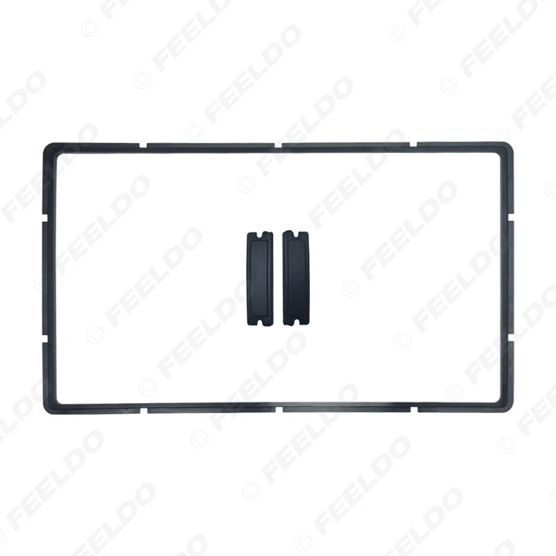 FEELDO Car 2Din DVD Radio Stereo Fascia Frame for Hyundai I-30 2009 Auto AC LHD Korean Face Panel Dash Trim Kit #MX5142 | Автомобили и