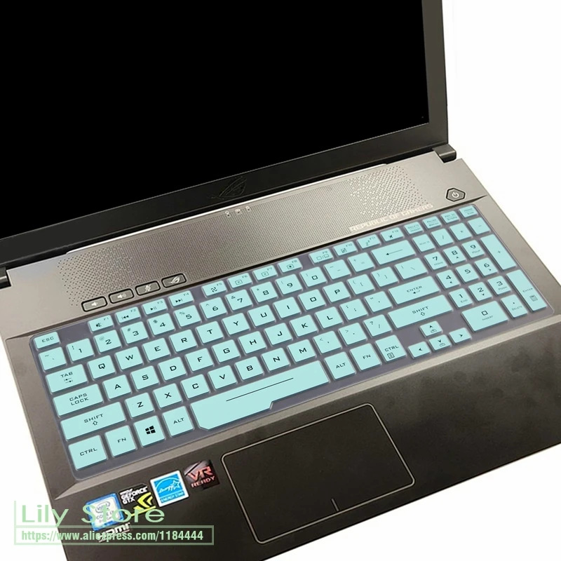 Для ASUS ROG Hero III Scar III Strix G731GW G731GT G731GU G731 GW GT GU 17,3 дюймов игровой ноутбук силиконовый чехол для клавиатуры