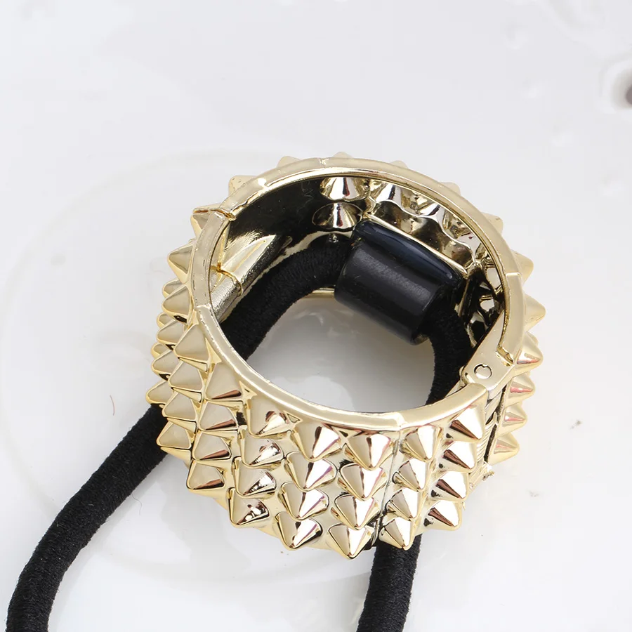 Женская эластичная резинка для волос в стиле панк аксессуары индивидуальное