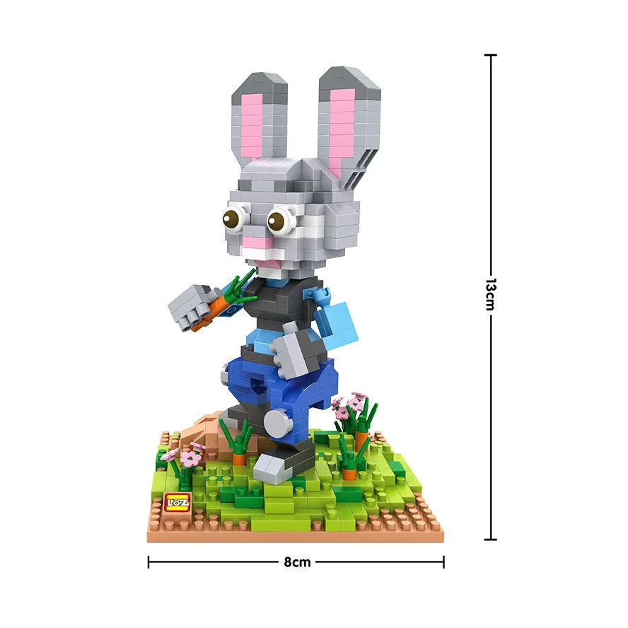 

560-700pcs 9722-9725 Kawaii Anime Cartoon Diamond Block Plastic Cube Building Blocks Bricks Educational Toys For Children Gifts