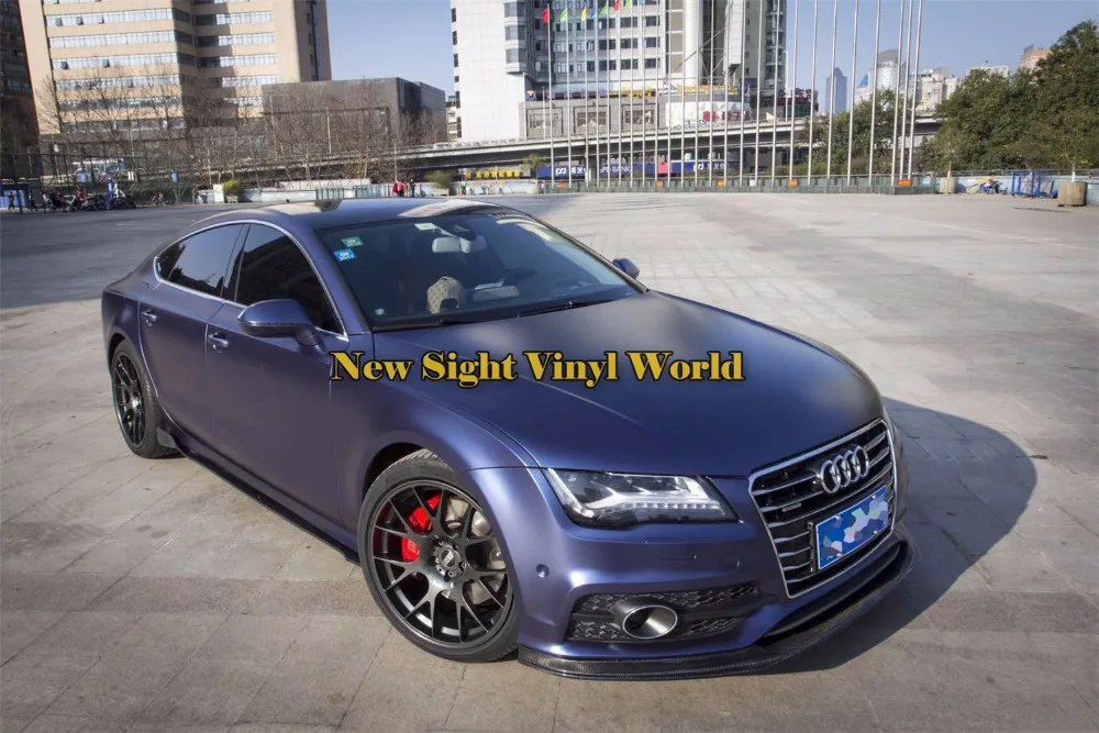 Best Quality Midnight BLue Pearl Metal Car Vinyl Wrap Film Roll Air Bubble Free Vehicle Graphic Wrapping Foil Sheet | Автомобили и