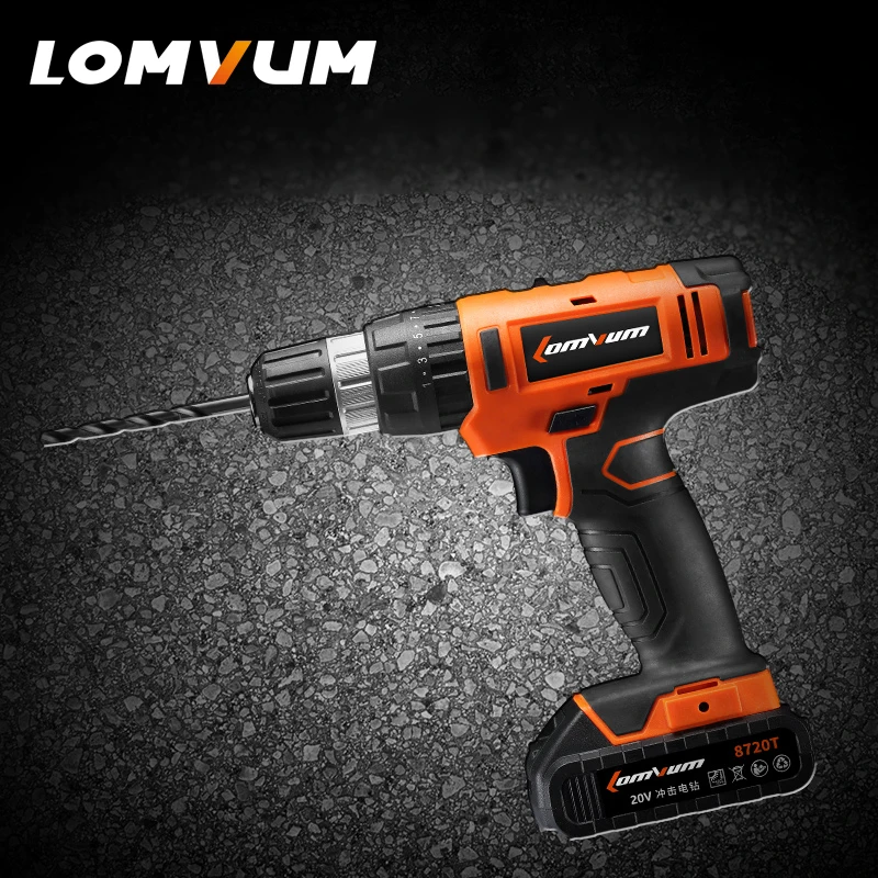 LOMVUM 20 в Электрическая аккумуляторная многофункциональная Аккумуляторная дрель