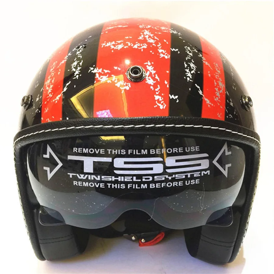 Новинка, для взрослых, с открытым лицом, jet moto, винтажные, moto rcycle шлемы, moto rbike, casco, Ретро шлем, скутер, 3/4, полушлем в горошек, шлем XS M XL