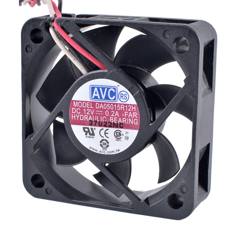 COOLING REVOLUTION DA05015R12H 5cm 50mm fan 5015 12V 0.20A 3-wire air volume computer cooling | Компьютеры и офис