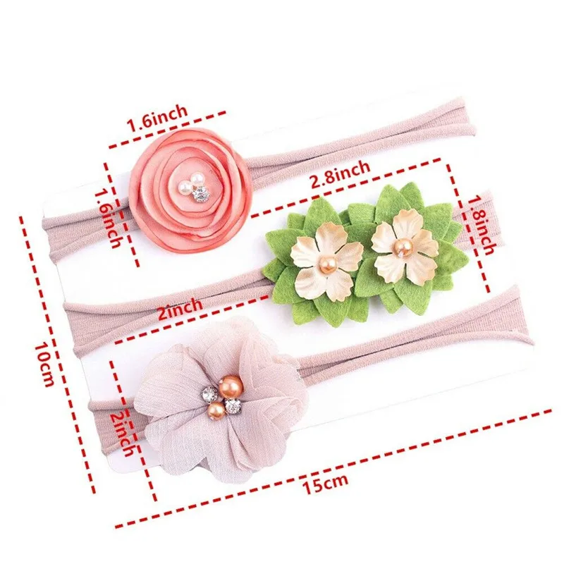 3 шт./комплект эластичная повязка на голову для девочек | Детская одежда и обувь