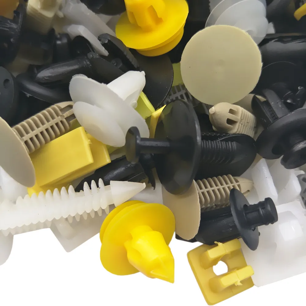 CNIKESIN смешанный автомобильный бампер зажимы Фиксатор-задвижка заклепки двери