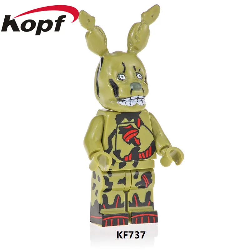 KF734 20 шт мультфильм Пять ночей у Фредди баллонбой Фокси Золотой Фредди строительные блоки фигурки подарок игрушки для детей