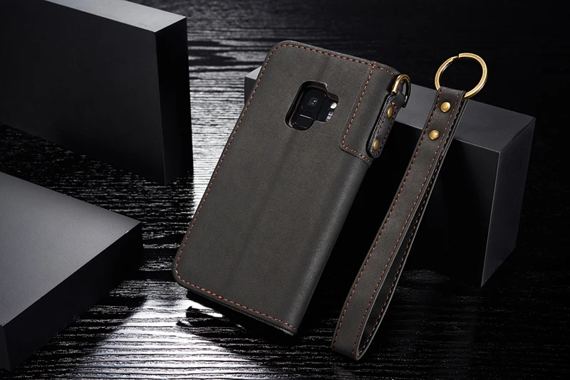 Чехол из коровьей кожи для samsung Galaxy S10E S9 S8 Plus S7 S6 edge Note 9 8 чехол-кошелек Магнитный чехол для телефона для samsung S10 Plus