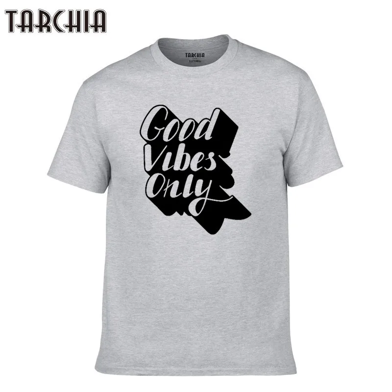 TARCHIA 2021 хлопковые топы с Летняя футболка короткими рукавами повседневные Slim Fit в