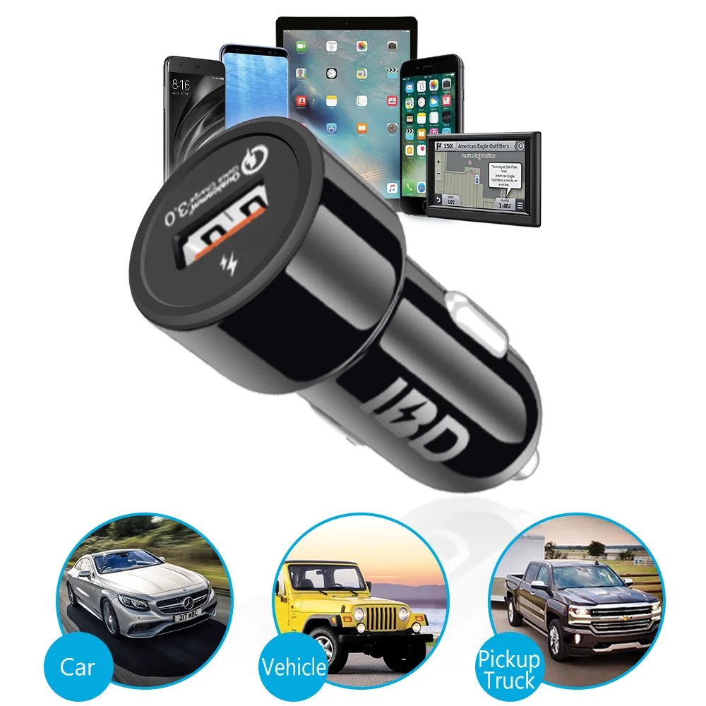 Задние товары быстрая зарядка автомобильное зарядное устройство USB 3 0 для