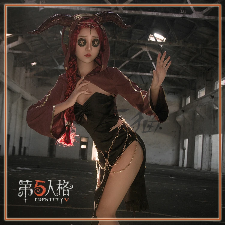 Костюмы для косплея игры идентичность V Cos фламен Гилман Фиона Женская Доктор леса Косплэй костюм вечерние темно летучая мышь для девочек костюм-платье