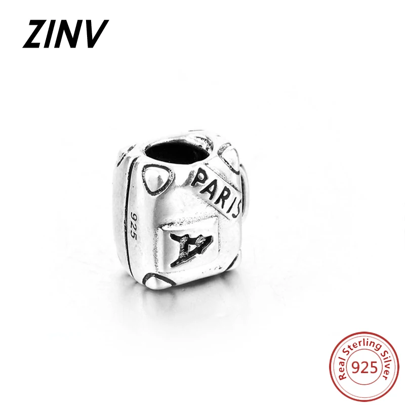 Новое поступление 925 пробы серебро tcharms Магистральные Бусины Fit Аутентичные Pandora
