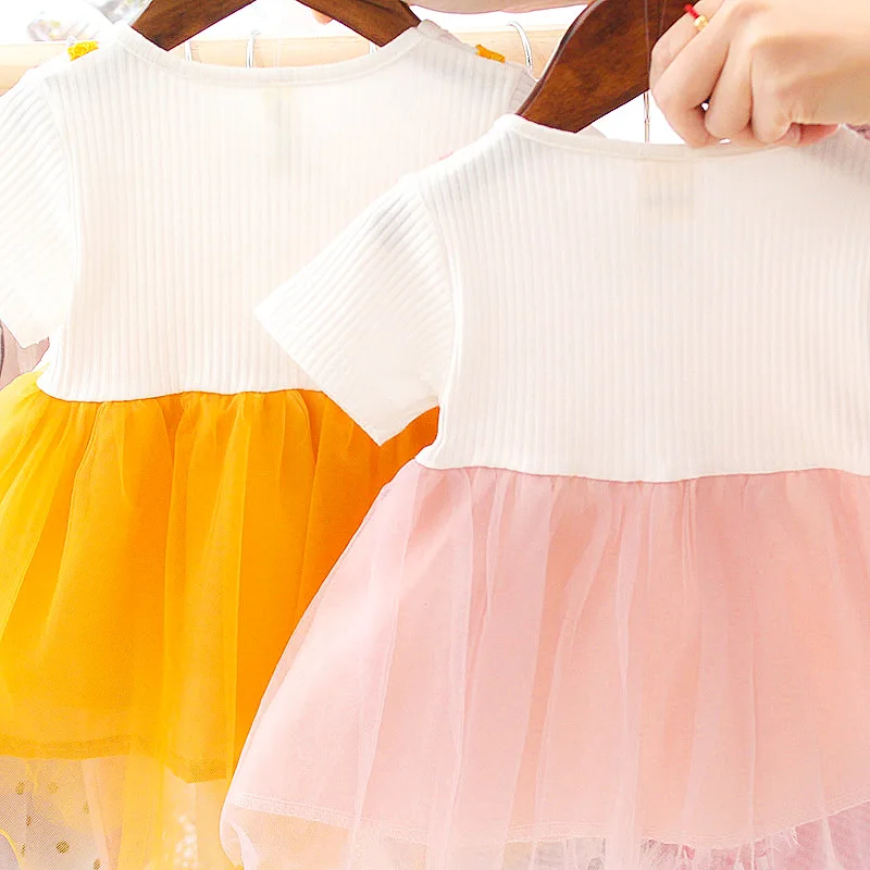 Newborn Dresses Baby Girls Summer Dress For Girl 1 Year Birthday Party 2019 Cute Princess Toddler Clothes | Мать и ребенок