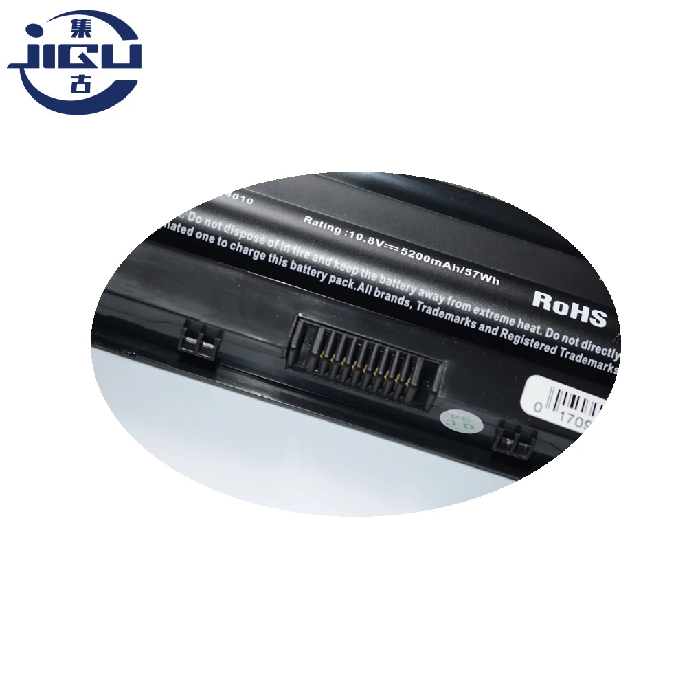 JIGU 6 ячеек TKV2V YXVK2 J4XDH ноутбук Батарея для DELL Inspiron 15R 5010 D330 N5010D 17R N7010 M501 M501R N3010 N4010