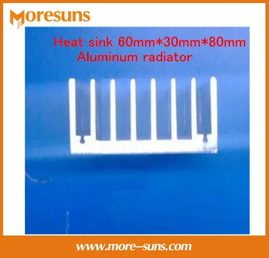 Быстрая бесплатная доставка пользовательский радиатор 60 мм * 30 80 алюминиевый
