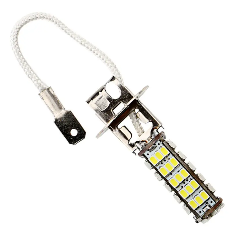50 шт./лот автомобиль H3 1206 68 SMD светодиодсветодиодный белая лампа