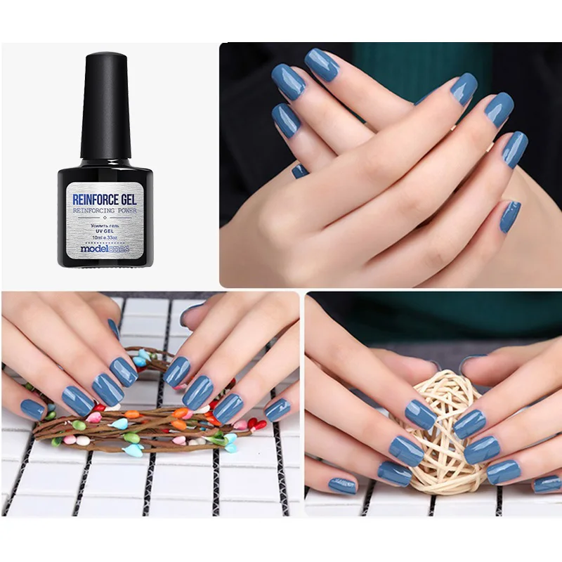 УФ Гель лак Modelones укрепляющий для ногтей 10 мл долговечное армирование