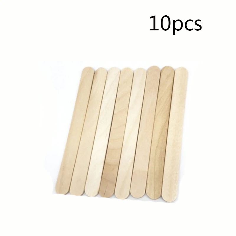 10pcs Wooden stick Силиконовая Морозилка, форма для мороженого, Popsicle Maker, поп-лоток для мороженого на палочке, ледяной куб, изготовление сока, формы для Фруктового мороженого, детский инструмент для конфет - Цвет: 10pcs Wooden stick