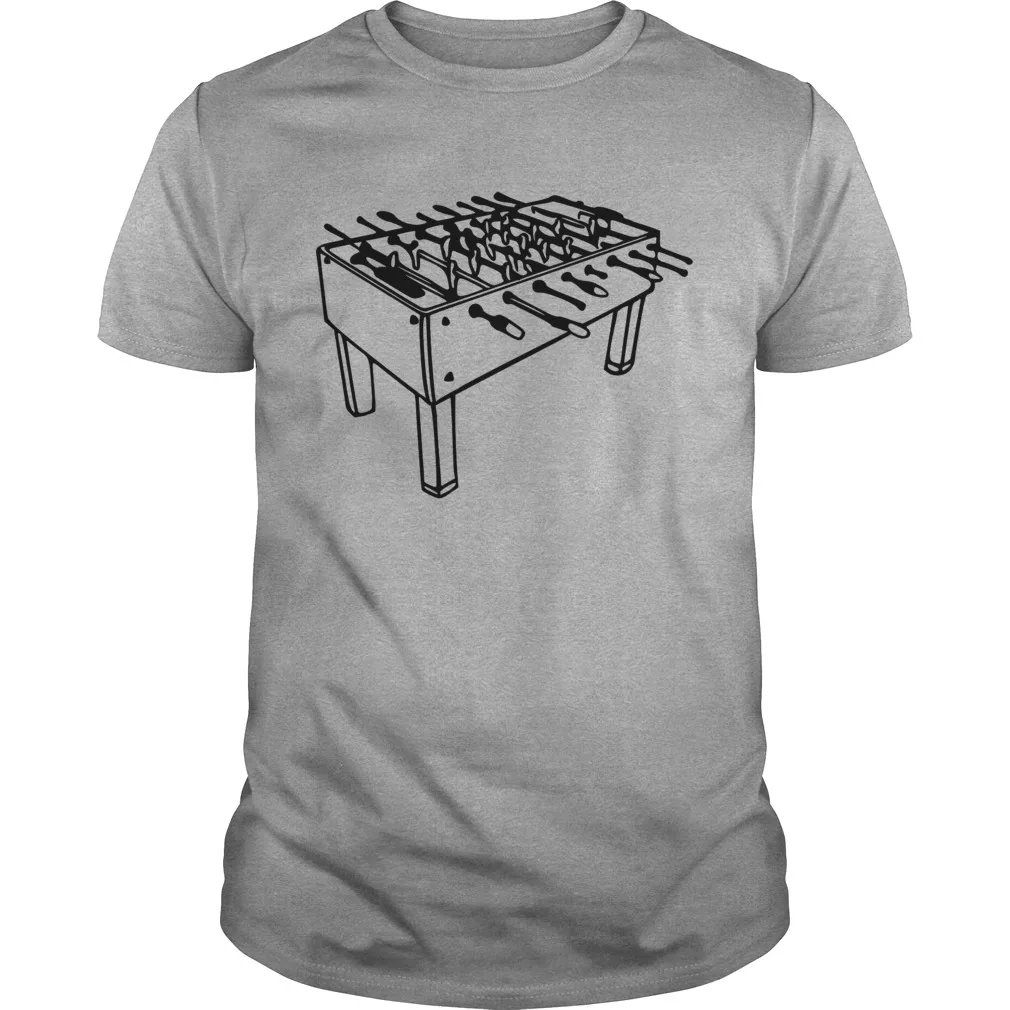 Мужская футболка с коротким рукавом цвета хаки для футбола настольный футбол