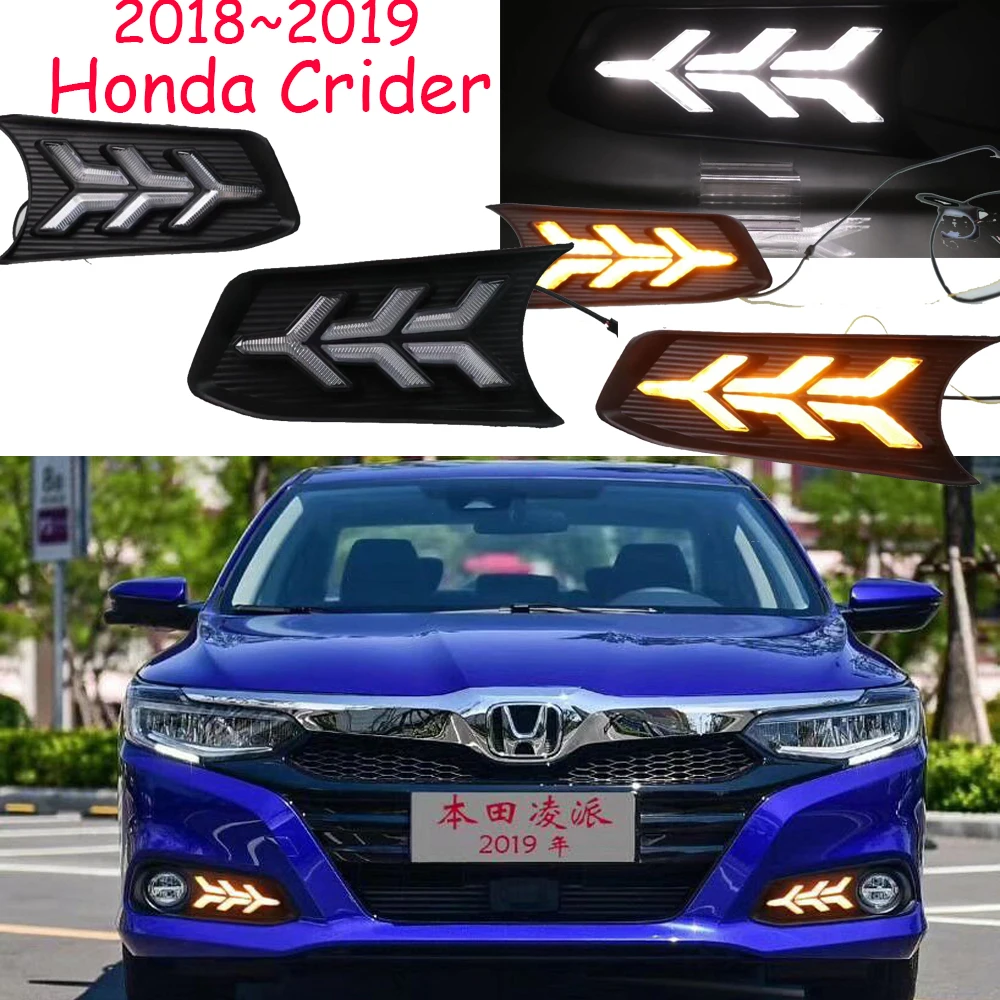 

1 комплект, противотуманная фара для бампера, Дневной светильник светодиодный DRL 2018, 2019 год, дневной ходовой светильник, противотуманный све...