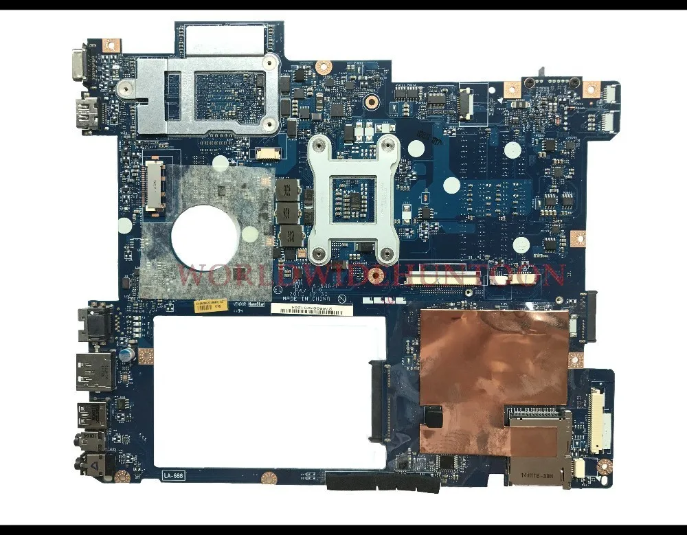 Высококачественная материнская плата PIQY1 для Lenovo Ideapad Y570 HM65 PGA989 DDR3 GT555M 1 ГБ оптовая