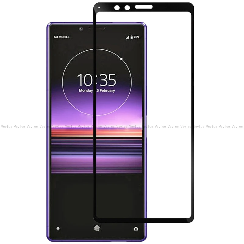 Закаленное стекло с полным покрытием для Sony Xperia L3 XZ4 XA3 Защита экрана 10 1 I3312 I4312 I4332