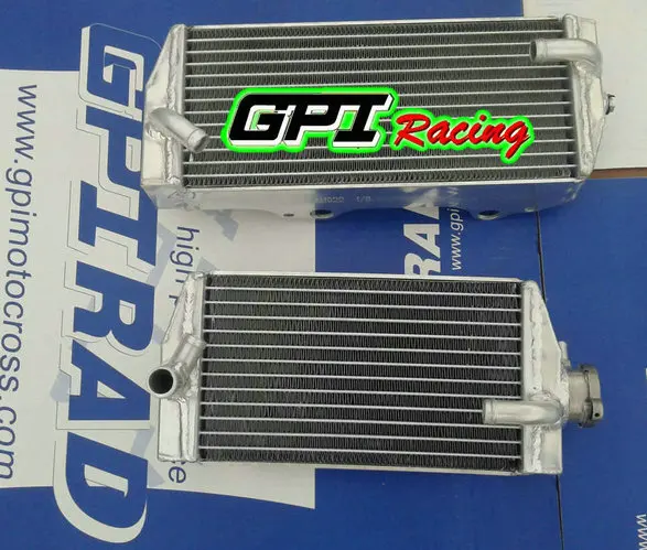 Алюминиевый гоночный радиатор RH &amp LH + синий шланг для SUZUKI RMZ450 RMZ 450 2006 06 Новинка |