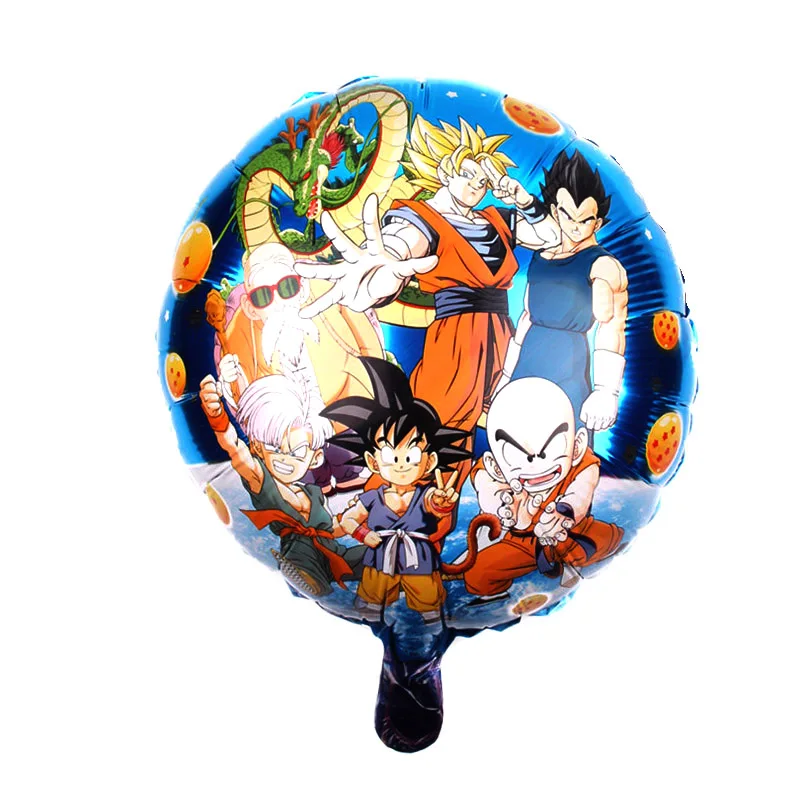 5 Dragon Ball Saiyan фольга гелиевые шары мальчик с днем рождения детский день воздушный шар украшения поставки надувной шар подарок для детей - Цвет: 5