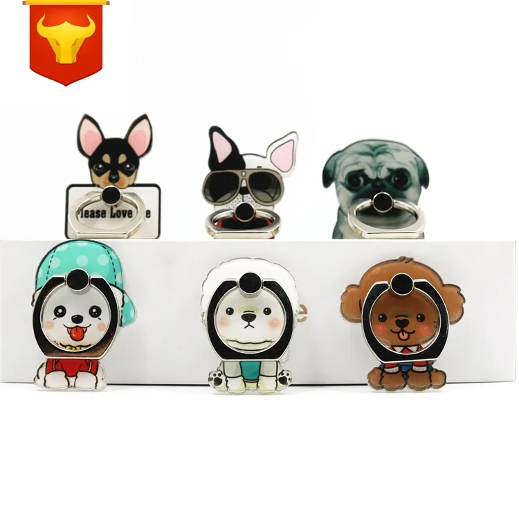 Горячая Распродажа универсальное акриловое кольцо на палец для смартфона милые