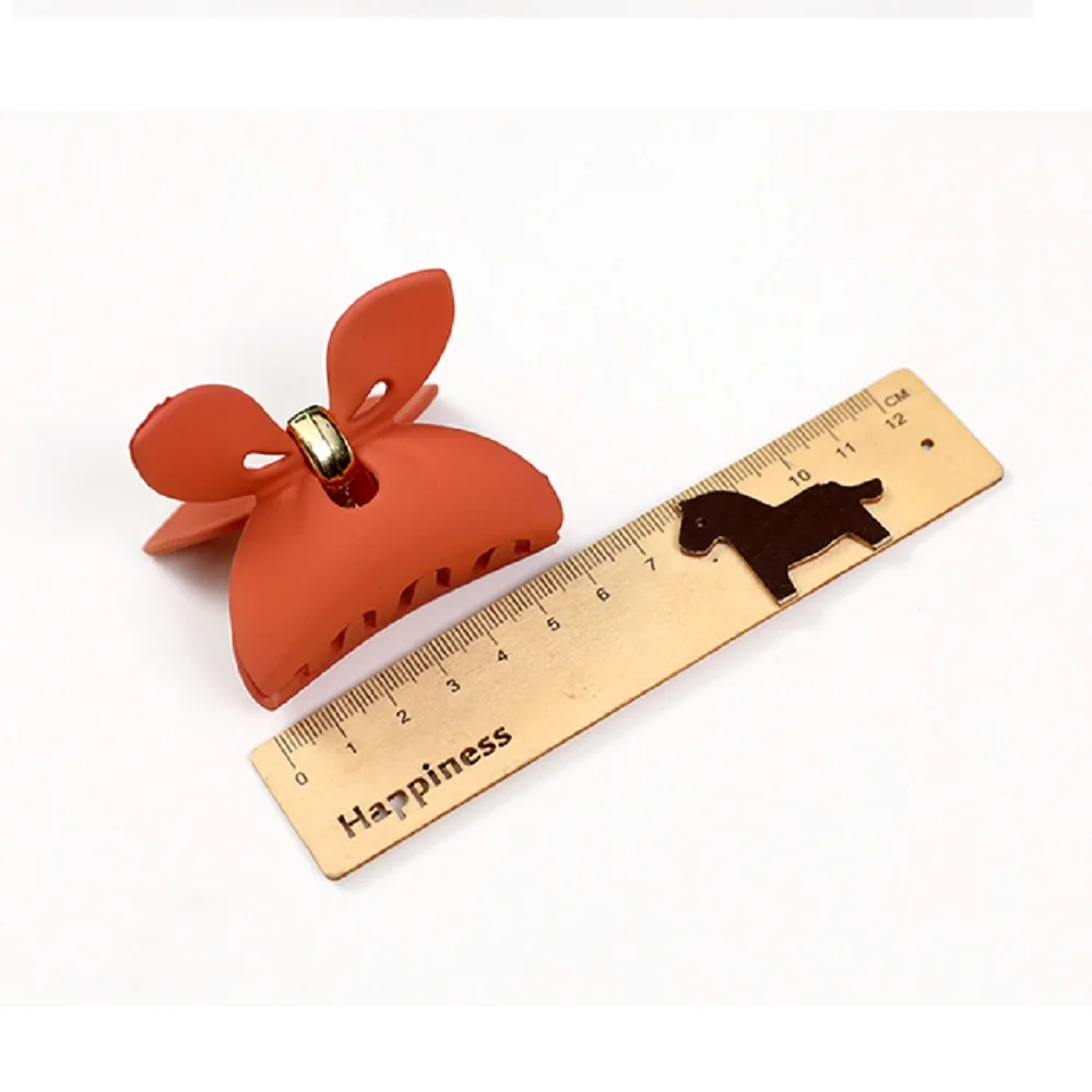 

Candy Color Rabbit Ear Acrylic Hair Clip for Women Makeup Bath Hair Claw Hair Clamp Grips Barrette Hair Accessories