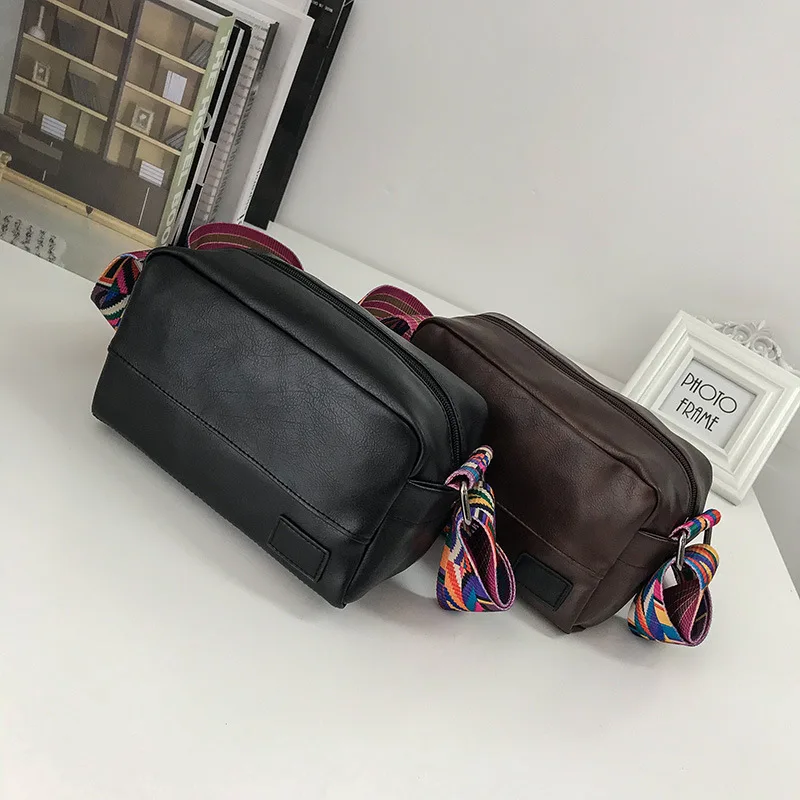 Youda/Модная однотонная сумка из искусственной кожи для пары Большая вместительная