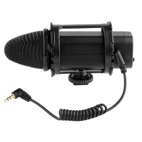 BOYA BY V02 3 5 мм Jack стерео X/Y компактный конденсаторный микрофон для DSLR видео Камера