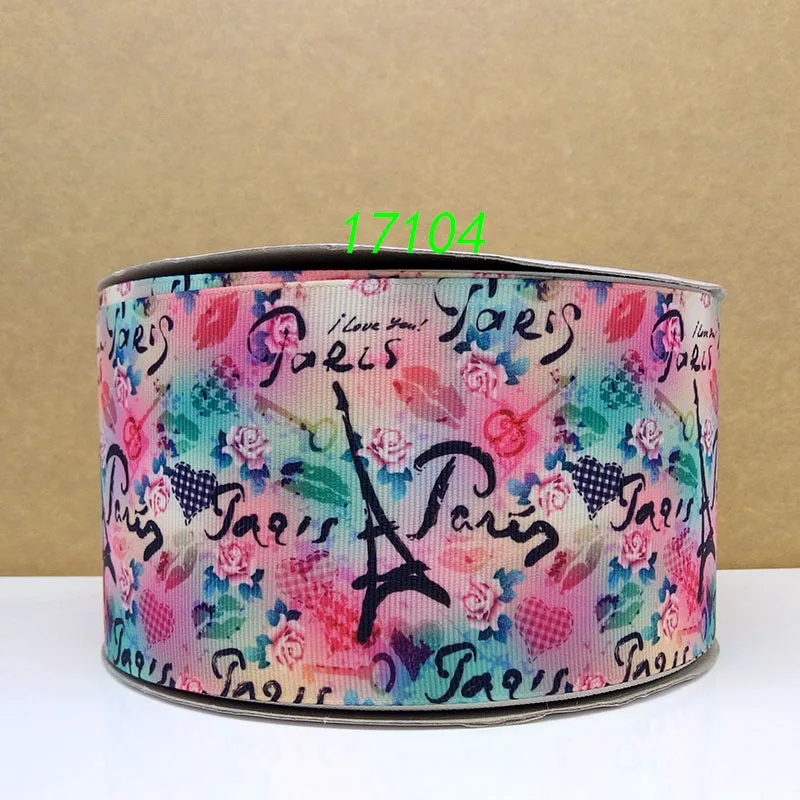 Free shipping 50 yard Pineapple printed grosgrain ribbon 17100 | Дом и сад