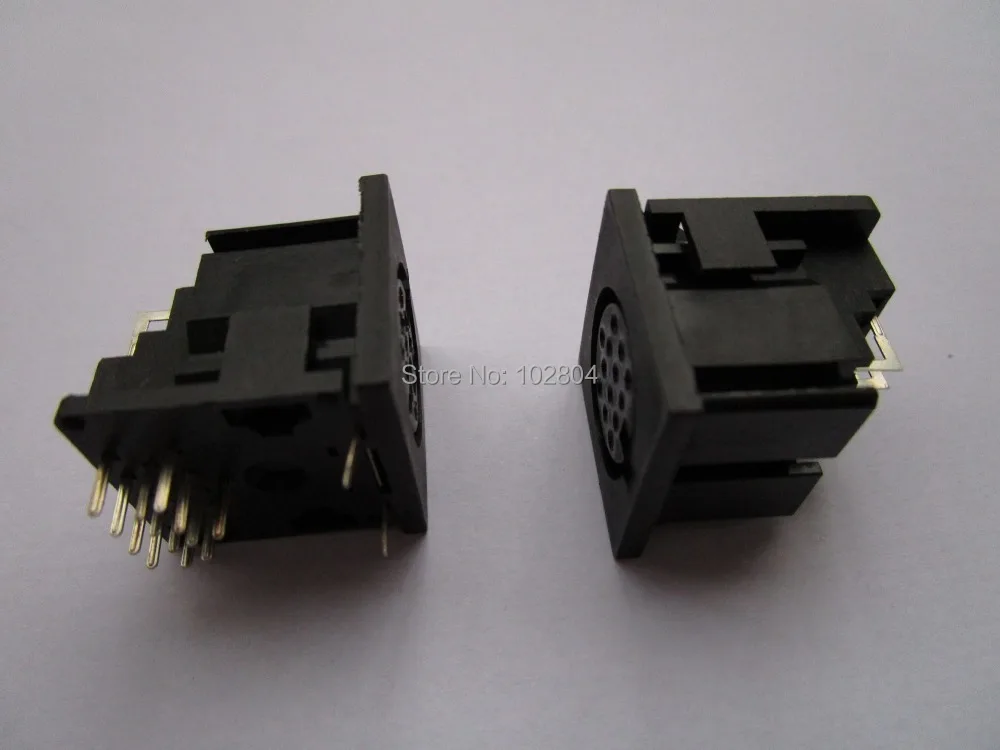 25 шт. круговой DIN разъем Женский 13pin PCB монтажный | Обустройство дома