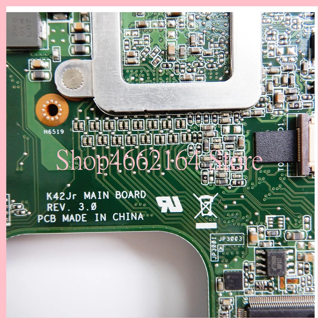 K42JK материнская плата REV3.0 для ASUS 1 ГБ ноутбука A40J K42J X42J A42J K42JR Тест ОК|Материнские