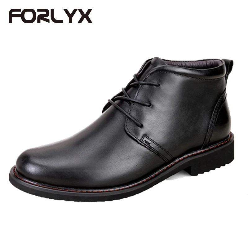 Forlyx размеры 38–45 Мужские зимние сапоги Пояса из натуральной кожи Для мужчин S