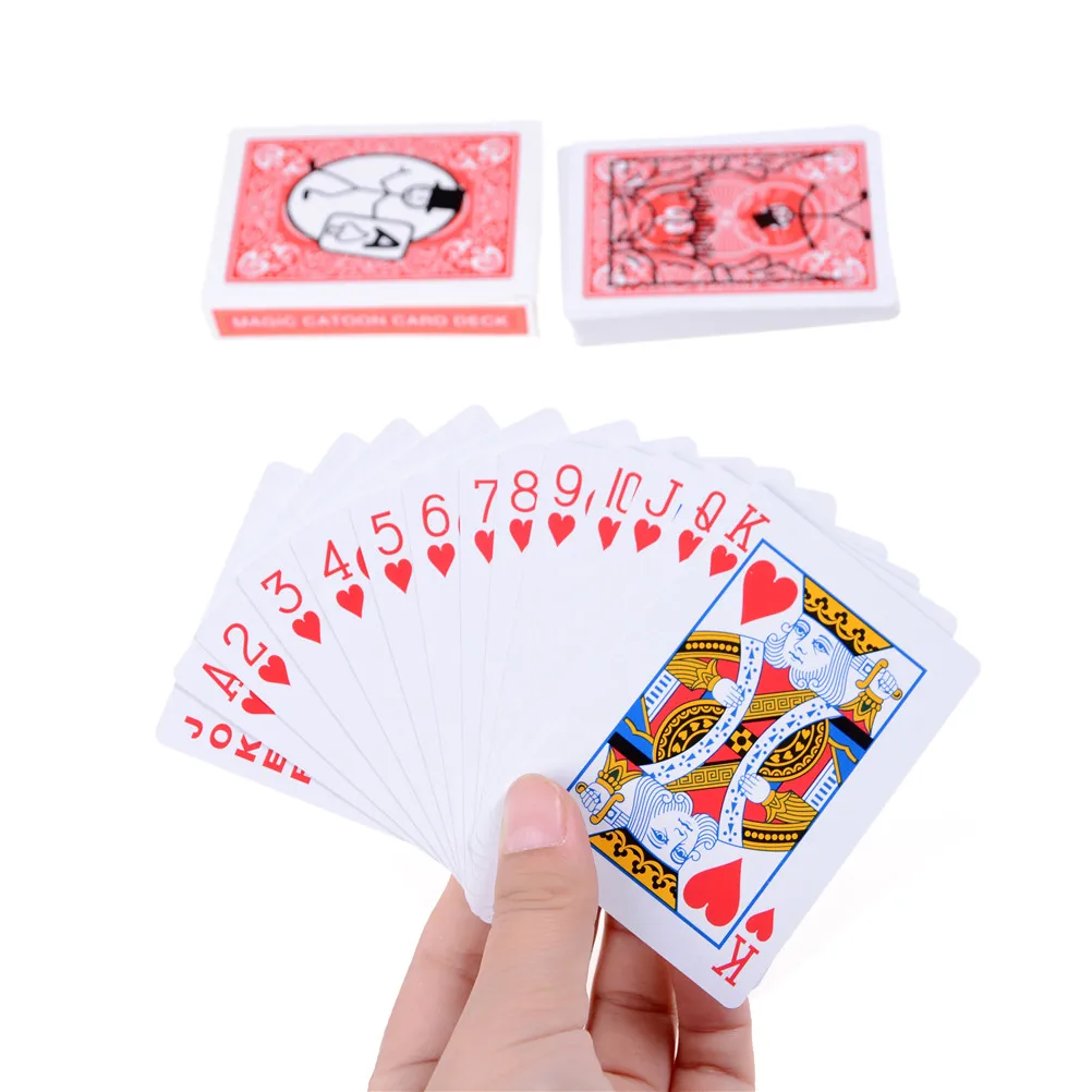 Новый Волшебный реквизит Cartoon Deck Pack игра в карты Toon прогноз анимации забавная