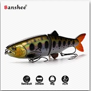 Banshee 153 мм 35 г Nexus Prophecy мм VMJ04-6 искусственная жесткая наживка мульти 4 шарнирная Тонущая Реалистичная приманка для басов