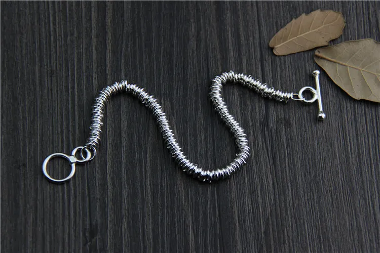 Женский браслет C & R из стерлингового серебра 925 пробы с витой веревкой тайского