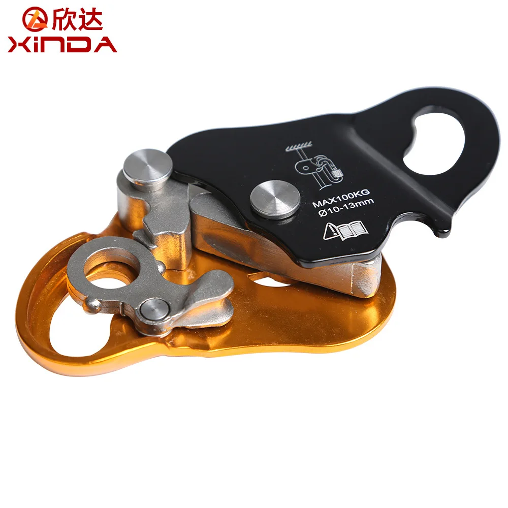 XINDA Brand Rock Climb Asending & Descending Safety Equipment Removable Rope Gripper Automatic Lock Anti Fall Protctive Gear | Спорт и