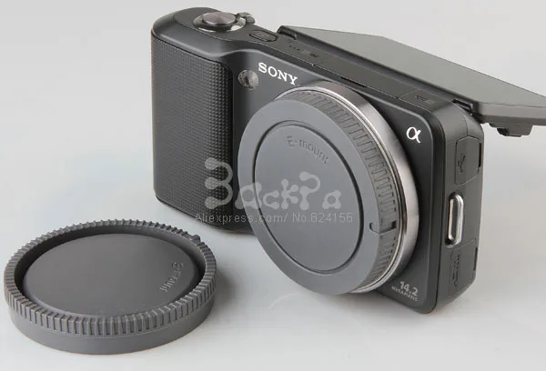 E mount Крышка корпуса камеры + байонетная крышка объектива для Sony A7S A7M2 A7 A7r A5000 A5100 A6000