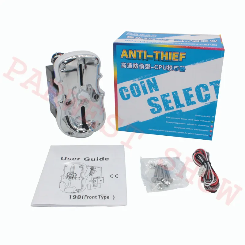 

Новая электронная панель для приема монет