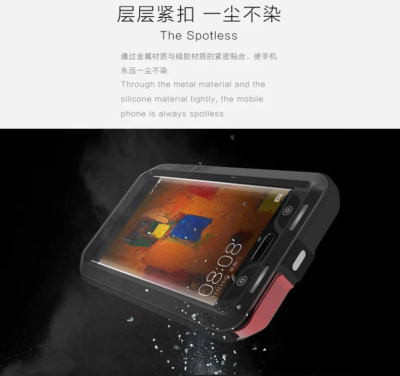 Любовь Мэй мощный чехол для huawei Коврики 9 pro Шок Грязь Доказательство Водонепроницаемый Металл броня телефон Обложка для huawei Коврики 9 pro Алюминий