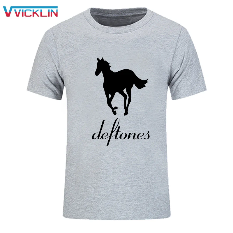 Летняя Модная стильная мужская футболка Dexter Deftones Хлопковая с круглым вырезом и